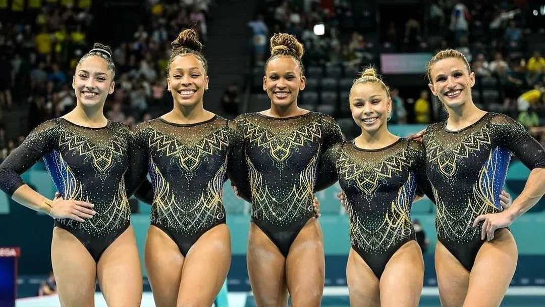 Brasil faz história e conquista medalha inédita na ginástica artística por equipe